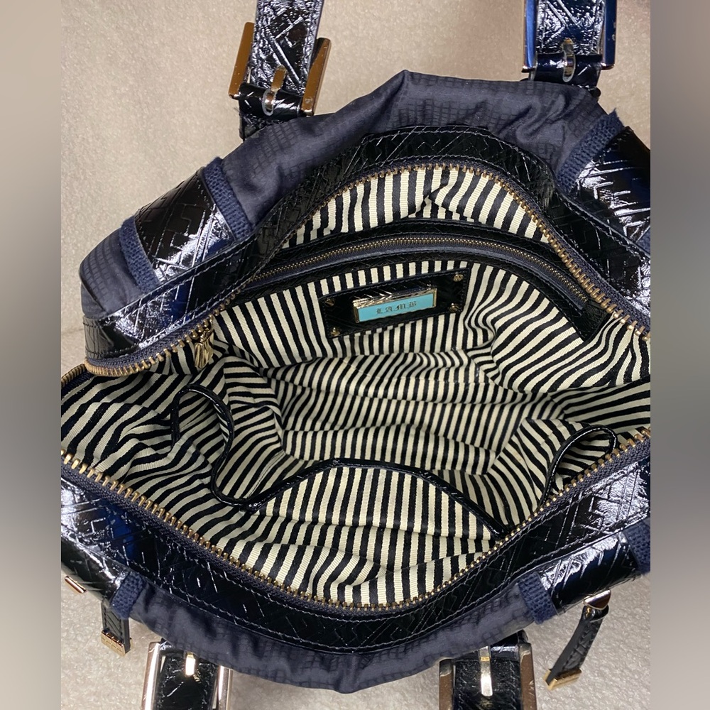 L.A.M.B Gwen Stefani Black Nylon Tote Purse - Picture 11 of 16